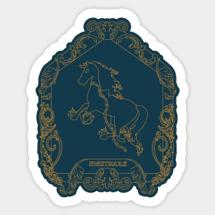 Baroque Nightmare Coat of Arms Sticker